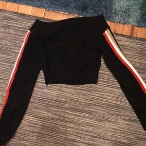 LF off the shoulder crop top